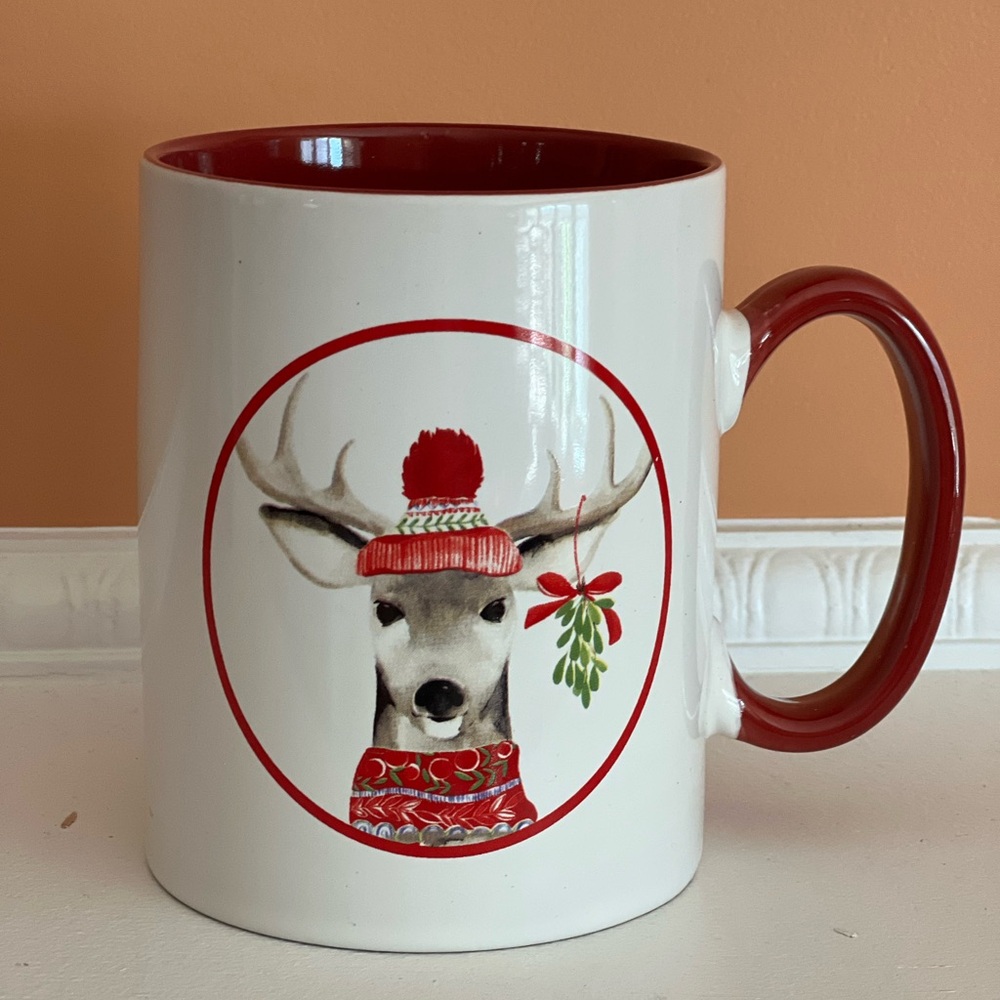 Cynthia Rowley New York Christmas Reindeer Mug